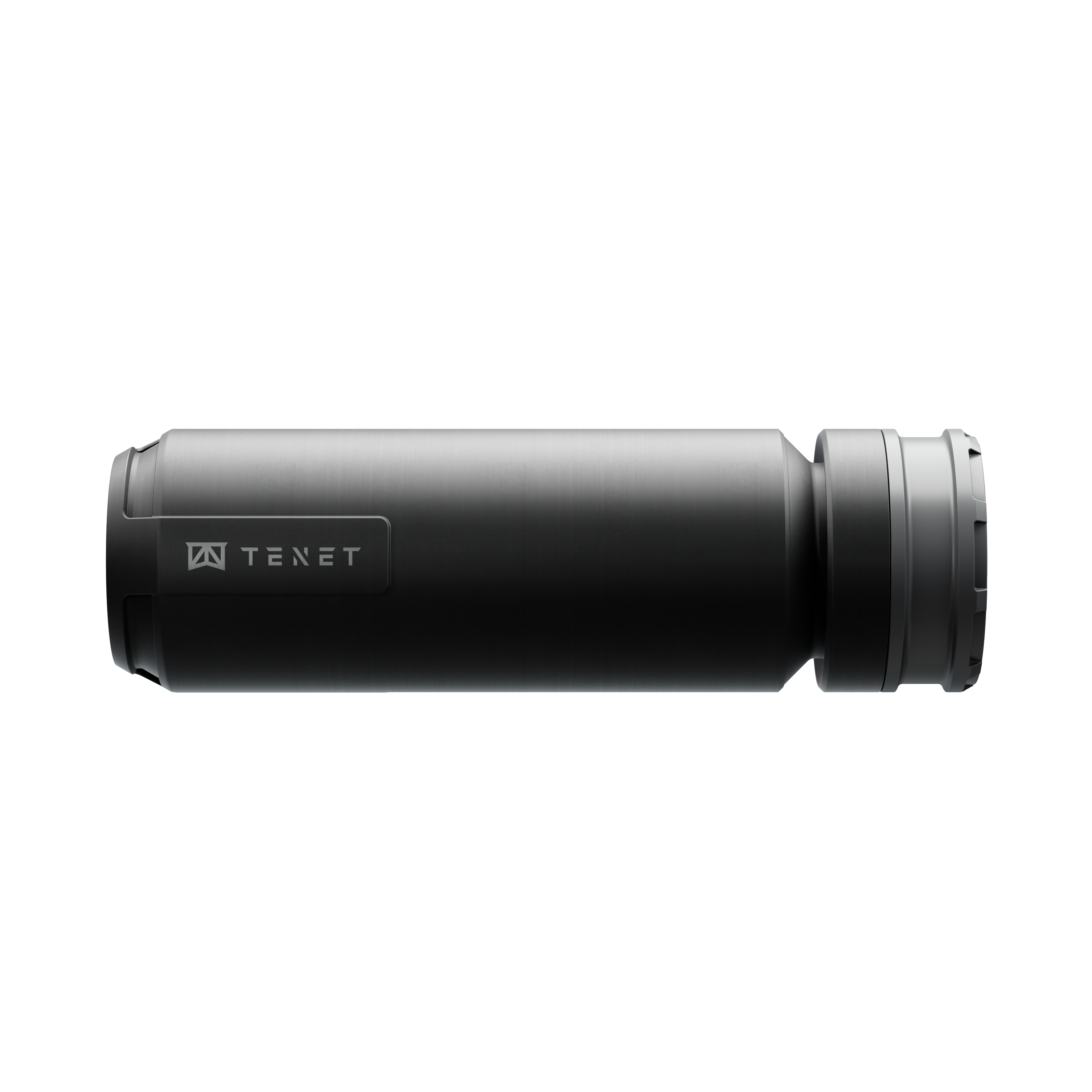 TENET suppressor side profile with protective sleeve installed