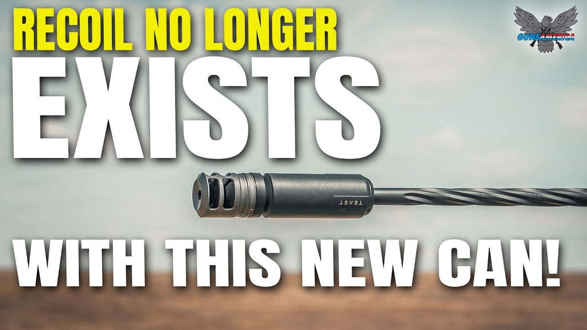 GunsAmerica - Say Goodbye to Recoil - TENET [LIMITED 30] Suppressor Review